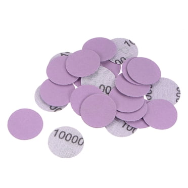 Uxell 30Ps 3-Inh Purple Sanding Diss 80 Grits Hook And Loop