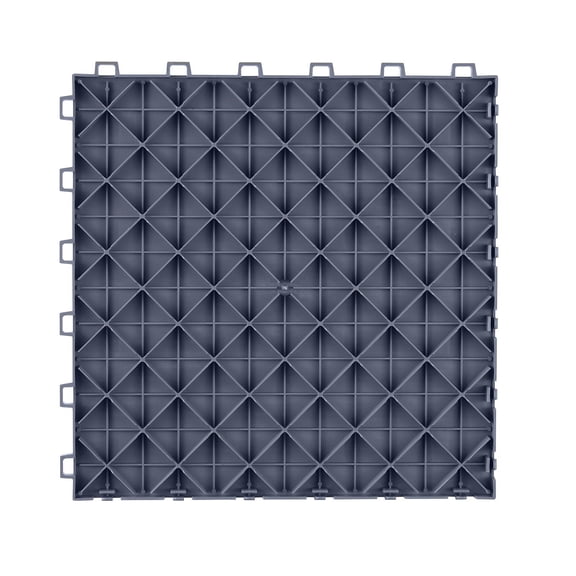 25 Pack 12x12 Garage Tiles,Graphite Gray Interlocking Flooring, for Repair Shops