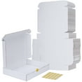 thumbnail image 1 of 25 Pack 12x9x2 Shipping boxes White Cardboard box for Packing and Mailing, 1 of 7