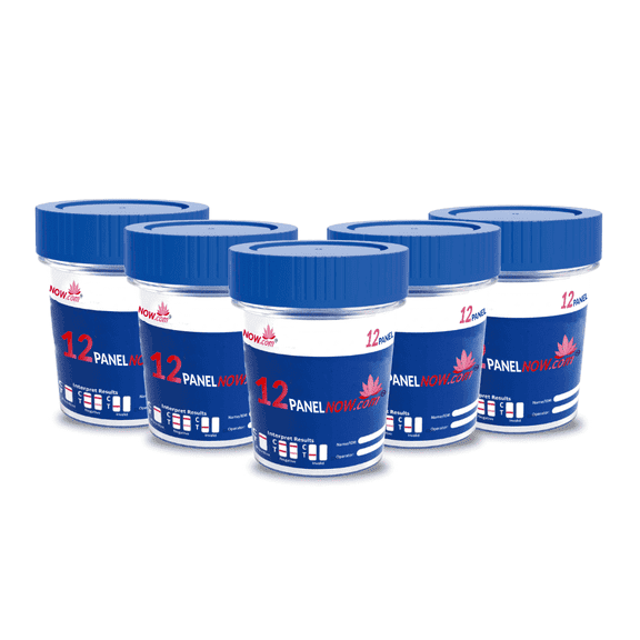 12PanelNow 18 Panel Urine Drug Test Cup with Temperature Strip and Adulterations | 25 Pack