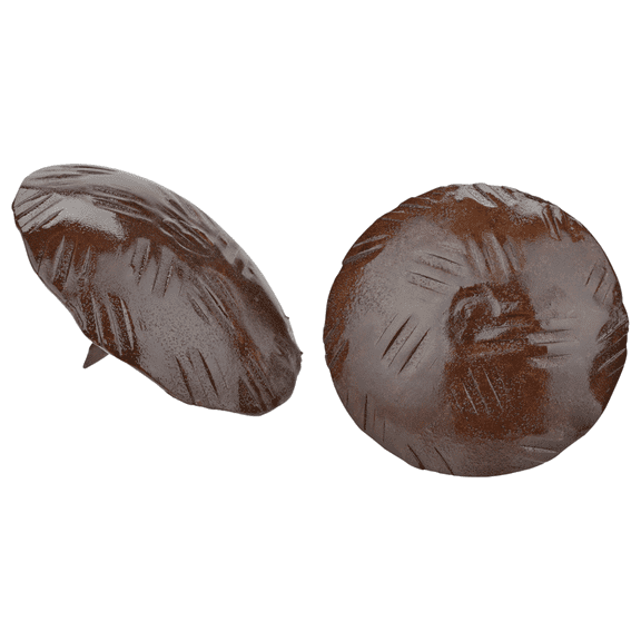 25 Pack 2 Inch Sealed Rusted Finish Decorative Door Nail Clavos By Borderland Rustic Hardware