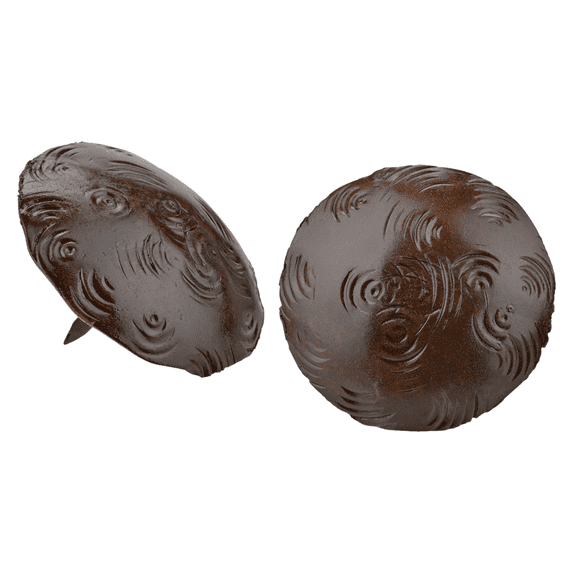 25 Pack 2 Inch Sealed Rusted Finish Decorative Door Nail Clavos By Borderland Rustic Hardware
