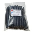 thumbnail image 1 of (25 Pack) 3/8" (9.5mm) - 6 Inch Sections - Black 3:1 Heat Shrink Tubing Dual Wall Adhesive Lined, Automotive & Marine, 1 of 4