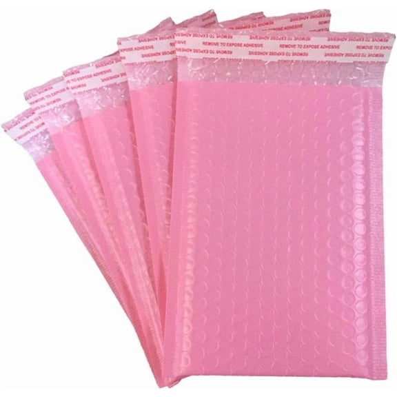 25 Pack 4x6 Inches Small Poly Bubble Lined Mailers Padded Shipping Envelopes Self Seal Mailer , Shockproof and ( 4x6 Inches-25pcs)