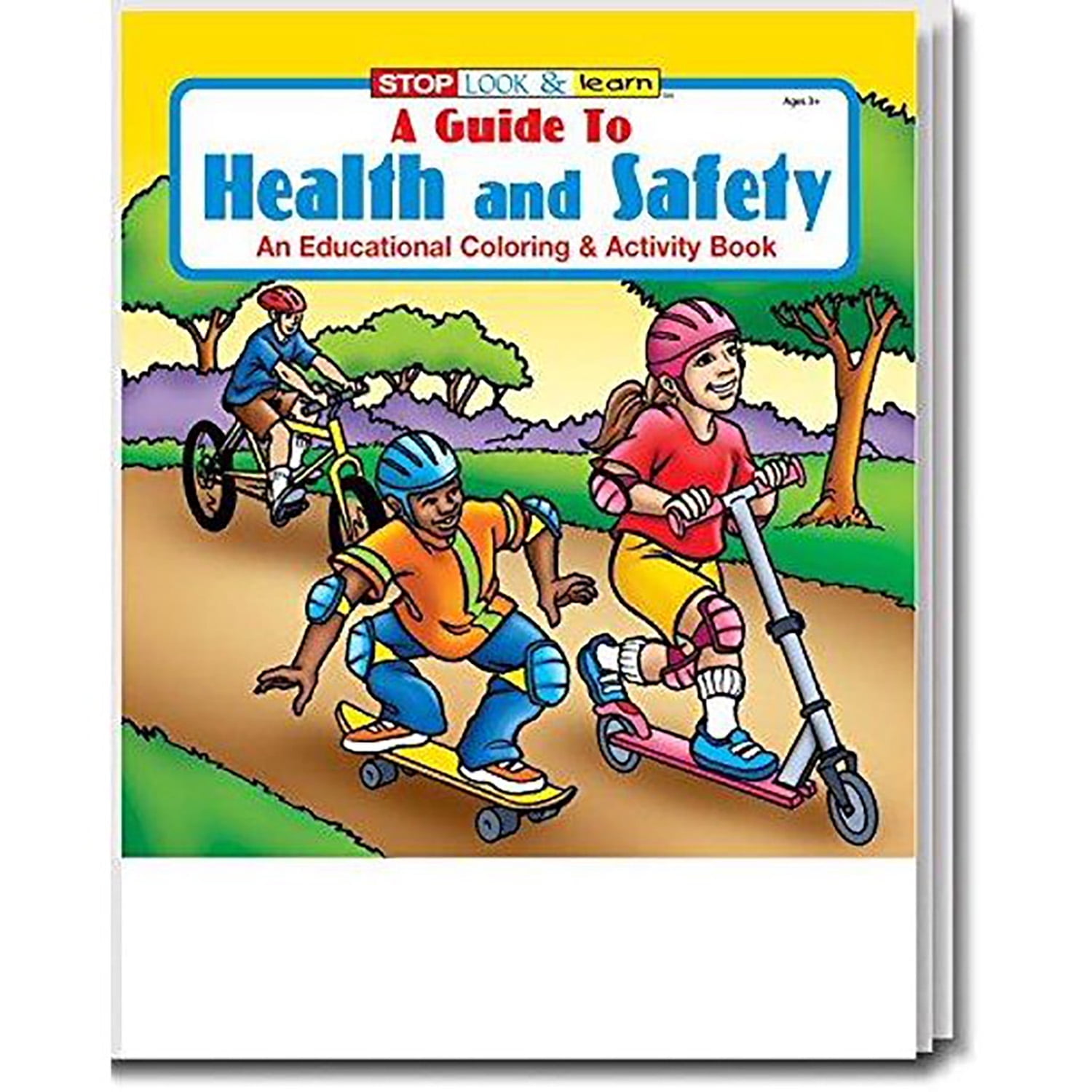 25 Pack - A Guide to Health and Safety Kid's Coloring & Activity Books