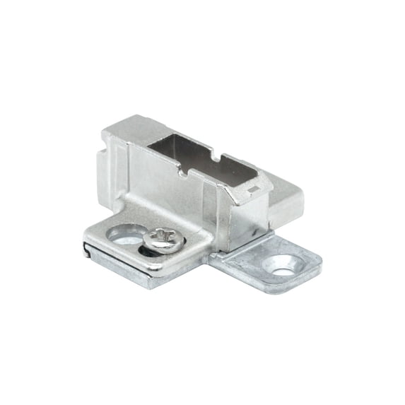 25 Pack Blum 9mm Die Cast Frameless Clip Two-Piece Mounting Plate