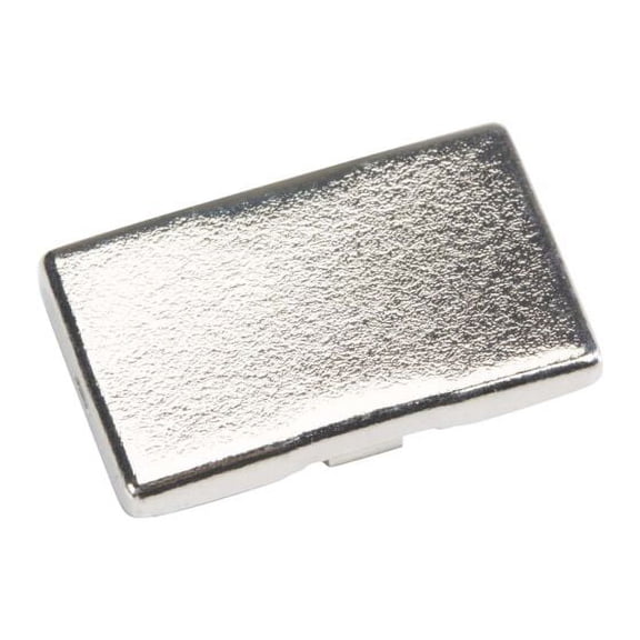 25 Pack Blum Blank Cover Caps for 38N Hinges (NOT for Blumotion Hinges), Nickel Plated Steel