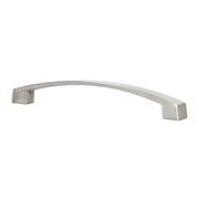 25 Pack Bow Style 6-5/16" Inch Center To Center Brushed Nickel Cabinet Hardware Pull / Handle
