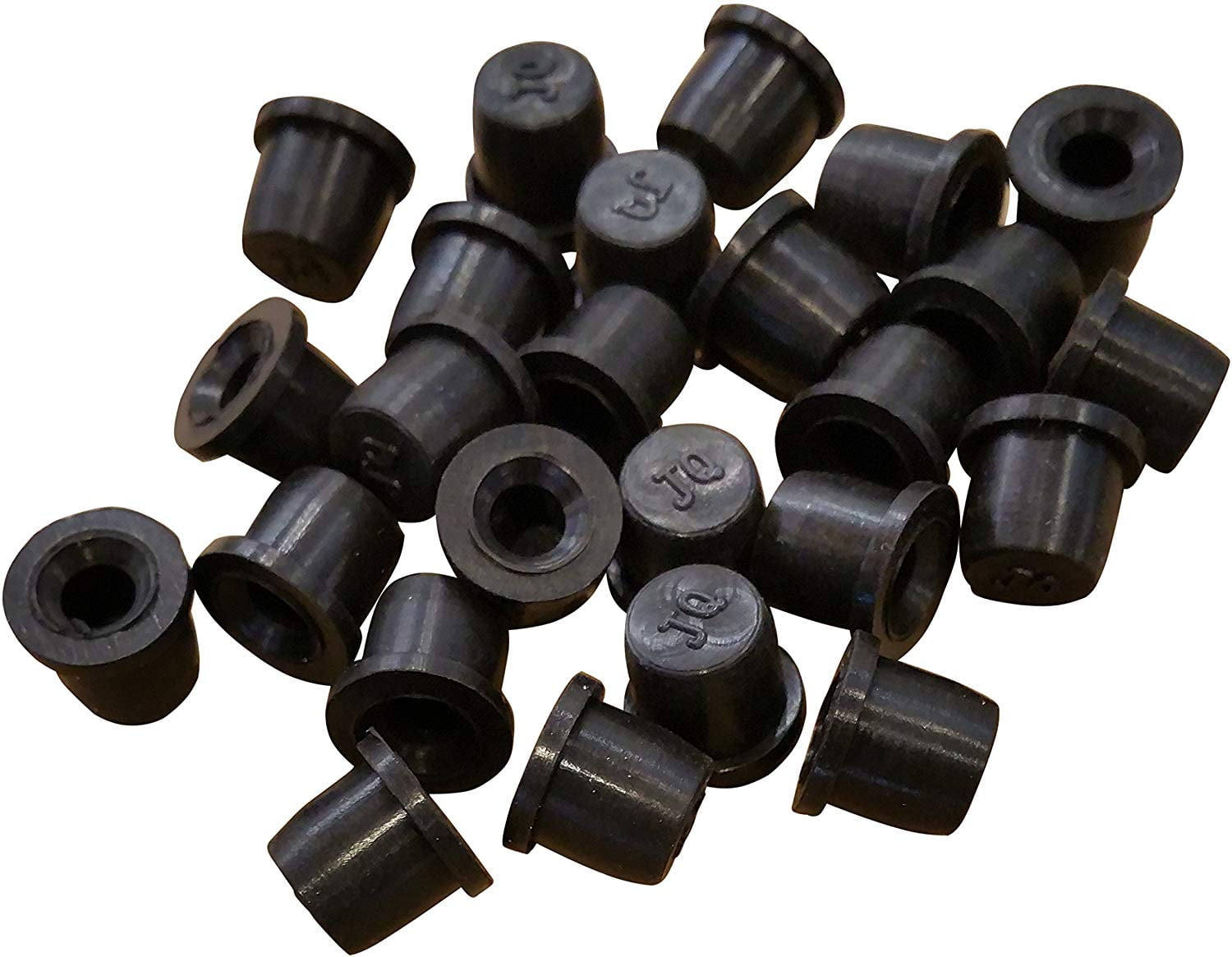 (25 Pack) Brake Bleeder Screw Caps Grease Zerk Fitting Cap Rubber Dust