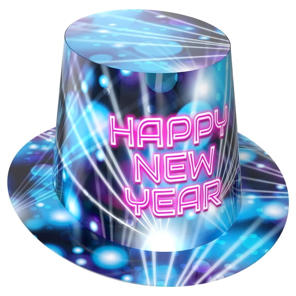 25 Pack Bulk New Year's Rave Hi-Hat
