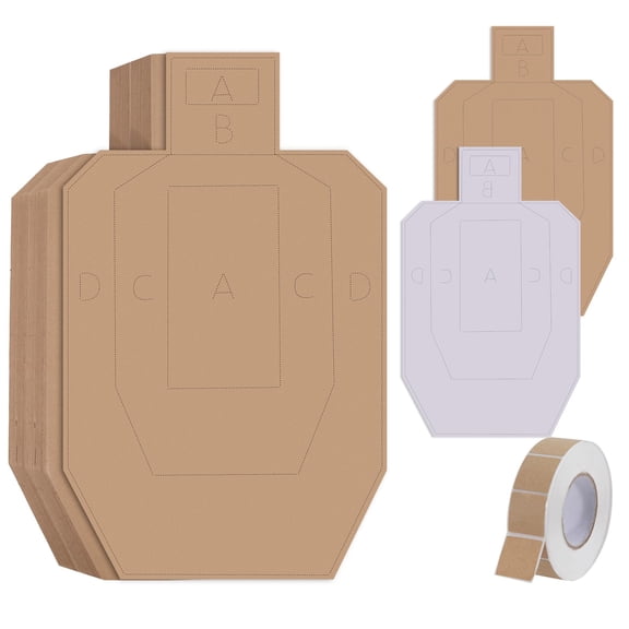 25 Pack Cardboard Targets 30x18 Inch Range Practice