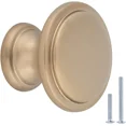 thumbnail image 1 of 25 Pack Champagne Cabinet Knobs Door Drawer Pulls Handles Kitchen Hardware, 1 of 6
