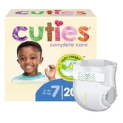 Cuties Complete Care Baby Diaper Size 7, Over 41 lbs. CDB007, 25 Ct