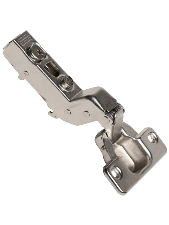 25 Pack DTC Pivot Pro C-80 Series Clip-On 110 Degree Opening Angle, Screw-On Mounting, 35mm Cup Type, 48mm Screw Hole Distance, Inset Soft Closing Hinge, Nickel Plated