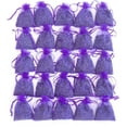 thumbnail image 1 of 25 Pack Dried Lavender Flower Sachets, Hand-Filled Herbal Buds With Refreshing Aroma, Ideal For Drawers Closets And More, 1 of 3