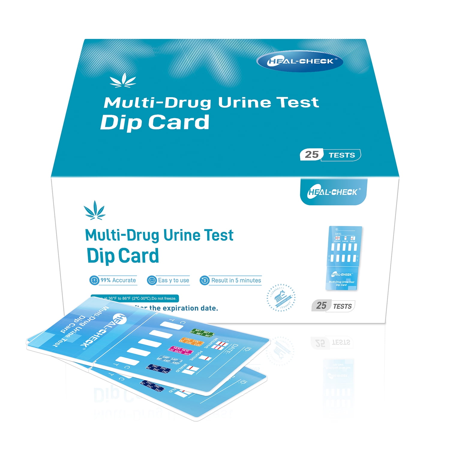 25 Pack Drug Test,5 Panel MultiDrug Urine Test Kit, Marijuana (THC 25 Pack Drug Test,5 Panel MultiDrug Urine Test Kit, Marijuana (THC