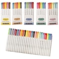 thumbnail image 1 of 25 Pack Dual Tip Highlighters, No Bleed, Quick Dry Chisel & Fine Tip, Aesthetic Cute Markers Set, Colorful Highlighter Pens for Journaling & Underlining Key Points, Campus Office Supplies, 1 of 7