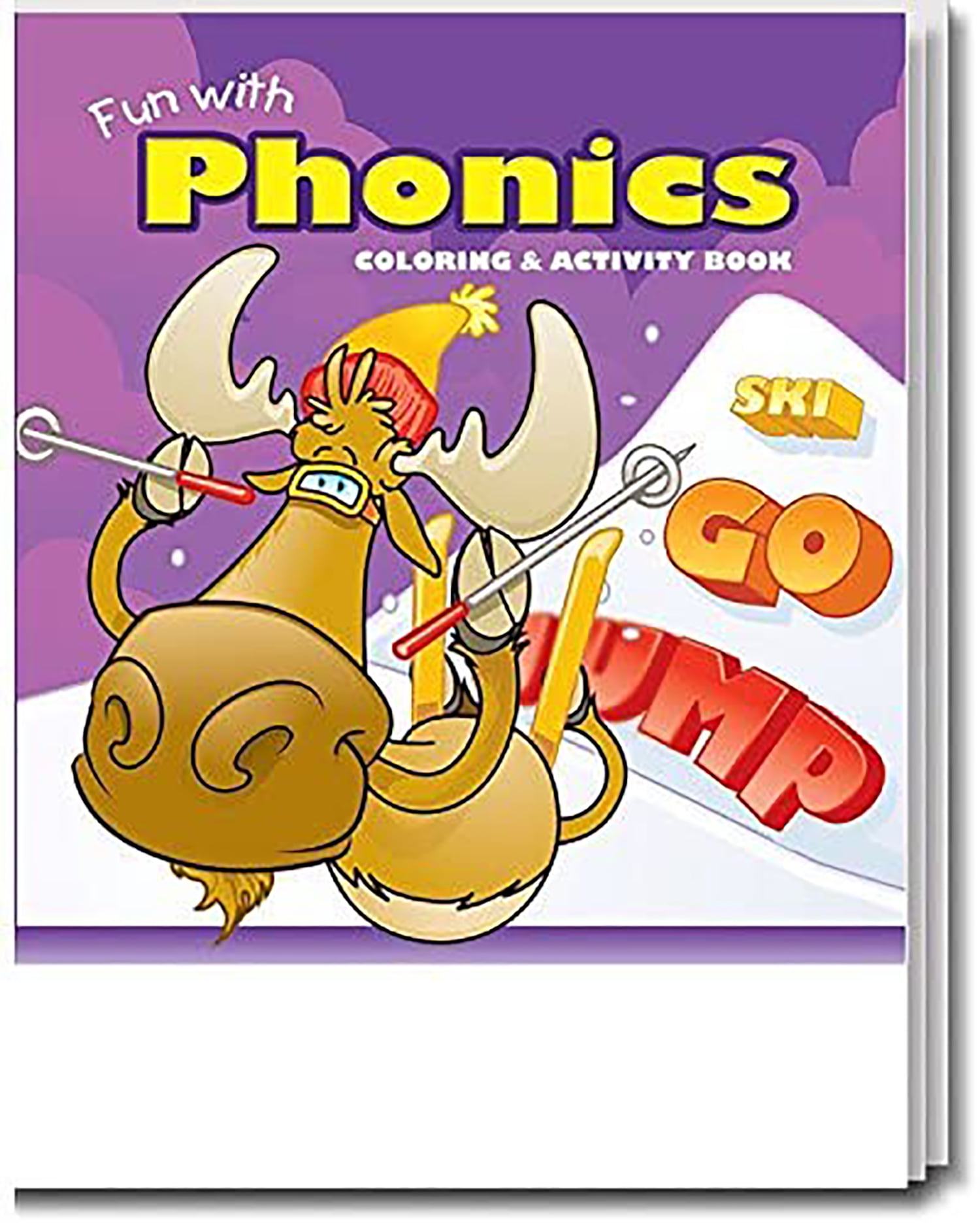 25 Pack - Fun With Phonics Kid's Educational Coloring & Activity Books