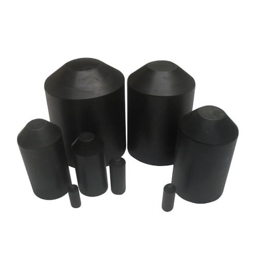 25 Pack Heat Shrink End Caps Adhesive Glue Lined - 3/4" Size - Electriduct