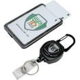 thumbnail image 1 of 25 Pack - Heavy Duty Sidekick Carabiner Badge and Key Reel by Key-Bak with Three Card Polycarbonate ID Badge Holder by Specialist ID, 1 of 7