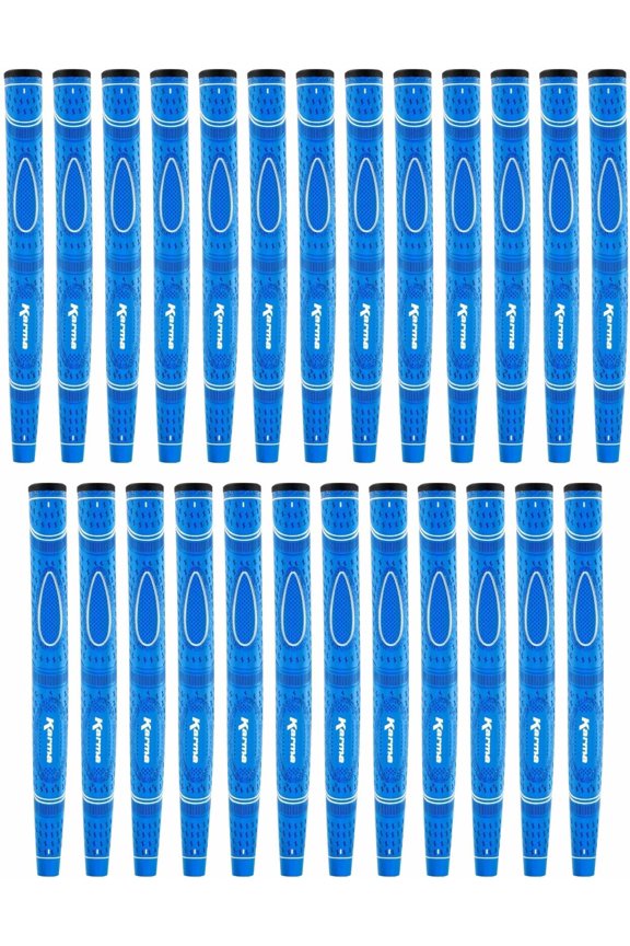 25 Pack Karma Blue Dual Touch Midsize Putter Grip