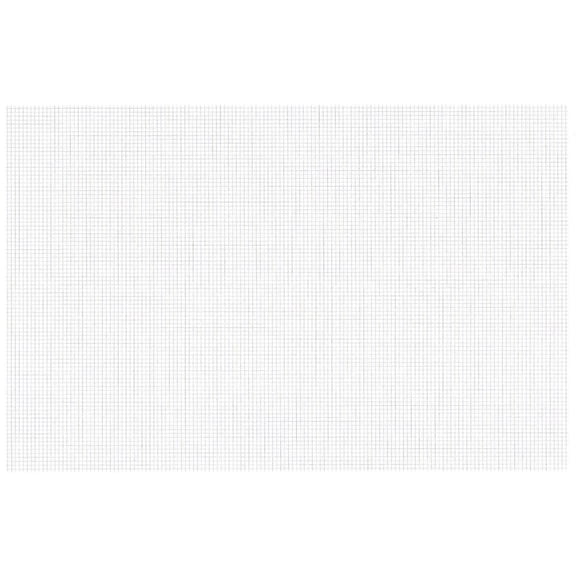 25 Pack Large Sheet Format 1/4" Graph Paper 24" x 18" Black