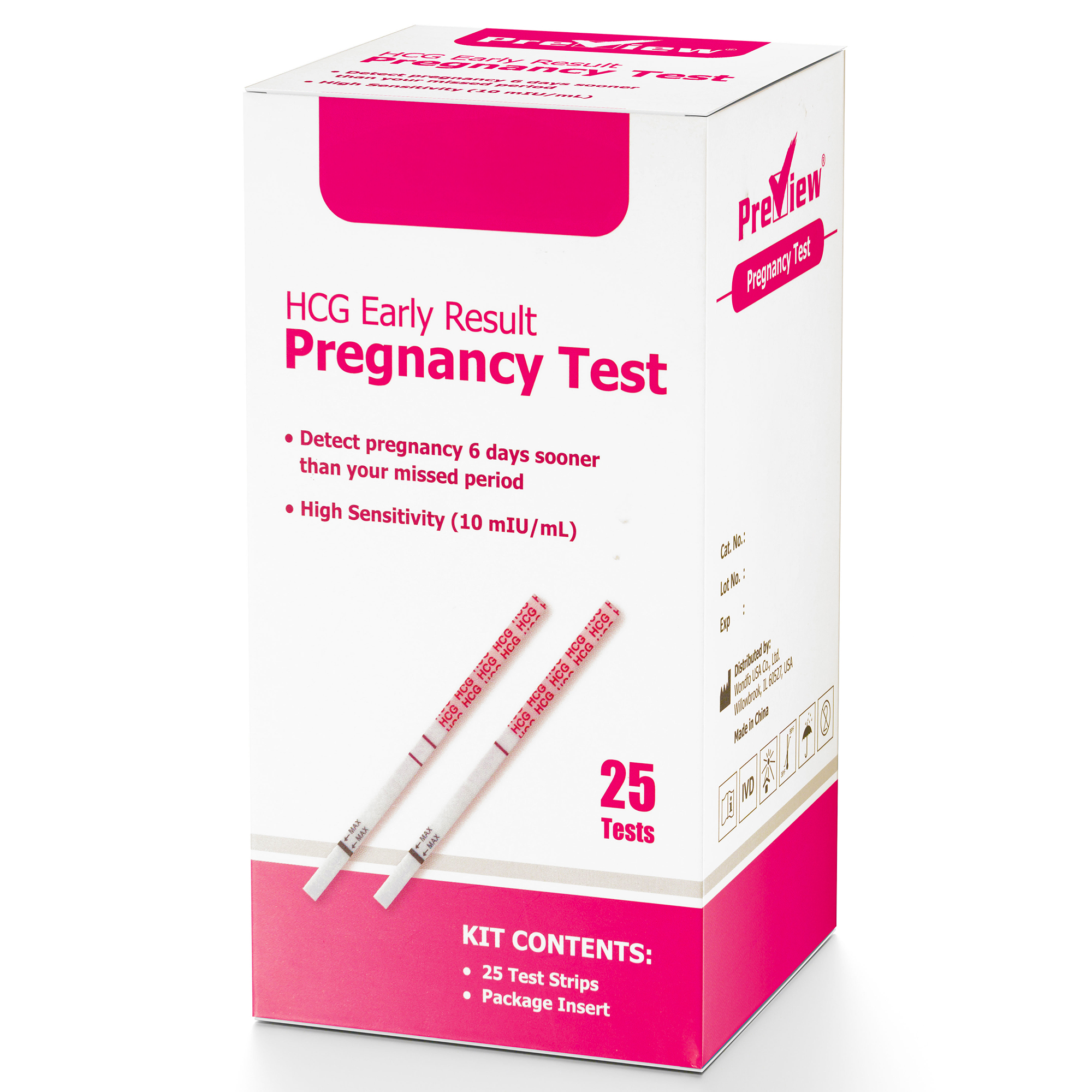 Digital E.P.T. Early Pregnancy Test 3 CT