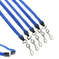 thumbnail image 1 of 25 Pack - Premium Breakaway Lanyards for ID Badges - Metal Swivel J Hook - 3/8” Wide | 36 Inch Length | Flat Woven by Specialist ID (Royal Blue), 1 of 5