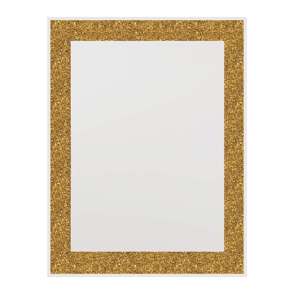 Royal Brites Gold Glitter Glam Poster Board, 25 Pack