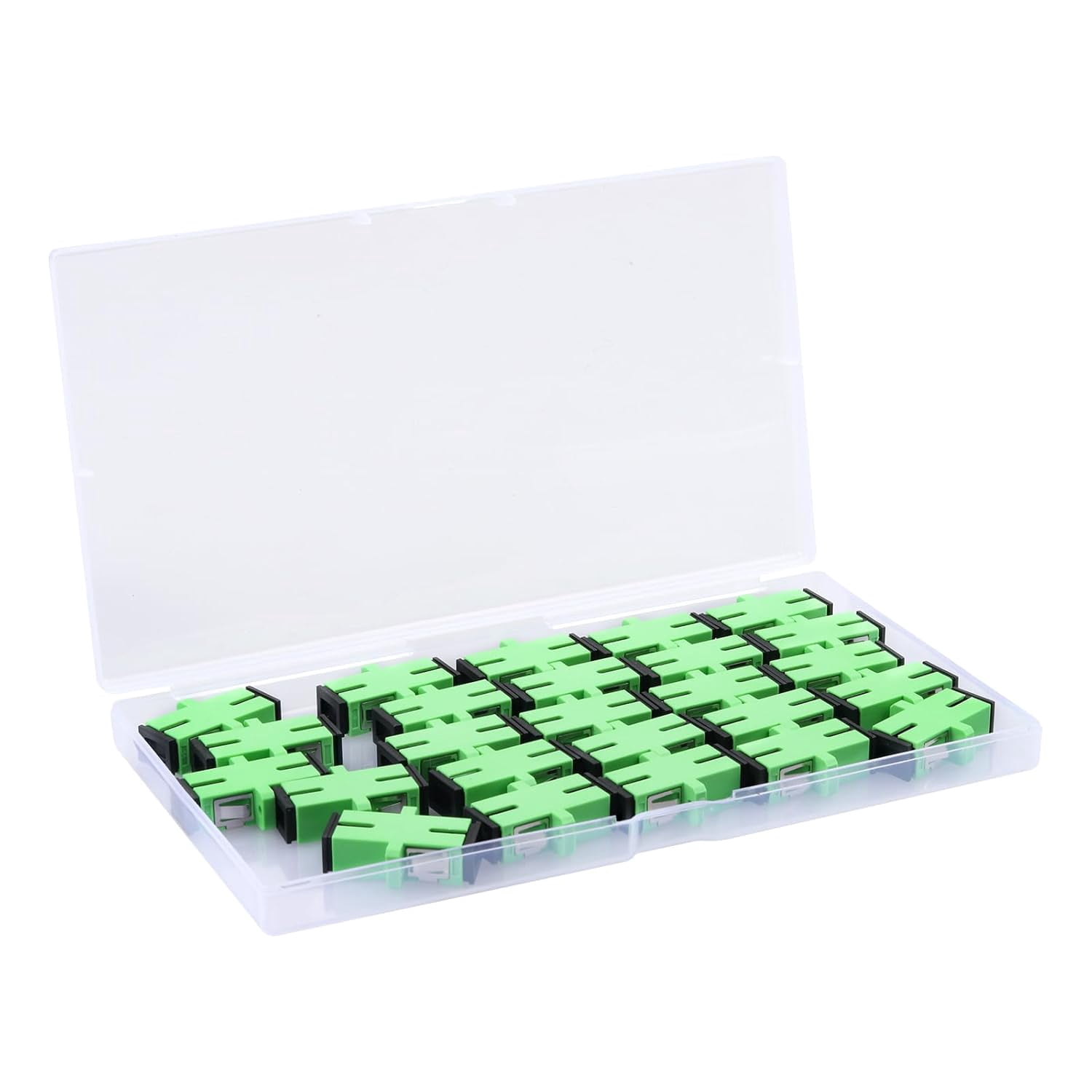 25 Pack SC/APC Singlemode Fiber Optic Coupler SC Female to SC Female ...