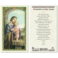 thumbnail image 1 of 25 Pack - SPANISH ST JOSEPH LAMINATED PRAYER CARDS, 1 of 1