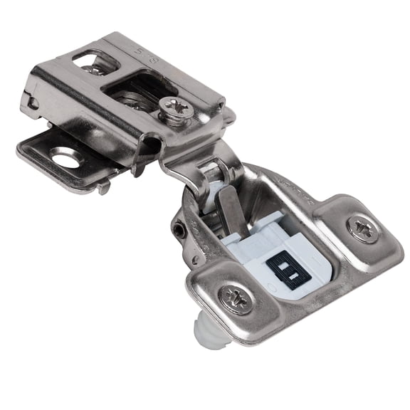 25-Pack Salice 106 Degree Silentia E-Centhree 5/8" Overlay Knock-In Soft Close Face Frame Cabinet Hinge with 3 Cam Adjustment