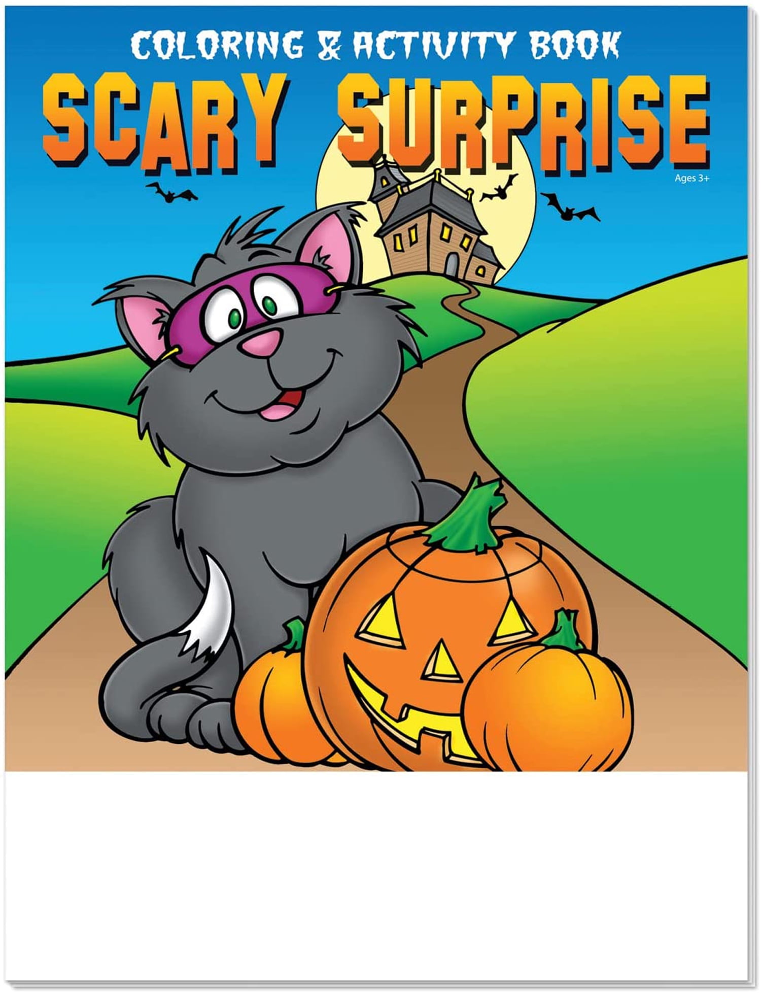 25 Pack - Scary Surprise Kid's Coloring & Activity Books