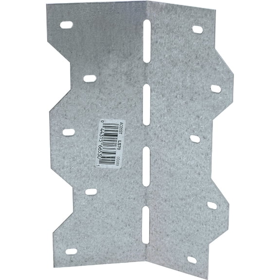 Simpson Strong-Tie LS70 Skewable Reinforcing Angle - Small Tie On Angle - 25 Pack, 6-3/8 In