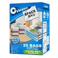 thumbnail image 1 of Cubepoint 25 Pack Space Bags Vacuum Storage Bags,Space Saver Seal Bags for Travel,Save Space for Clothing, Quilts, Pillows, Comforters Storage, 1 of 11