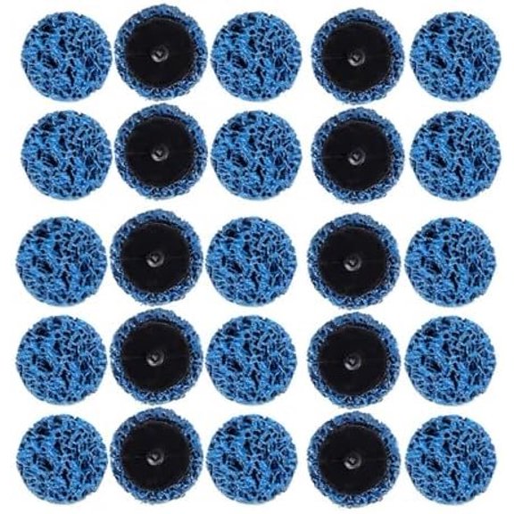 25 Pack Stripping Disc 2 Inch Quick Change Easy Strip Discs Rust Remover Wheel for Strip Clears Rust