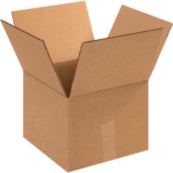 25 Pack of 12x12x6 Corrugated Cardboard Packing Shipping Mailing Moving Carton Boxes Cube