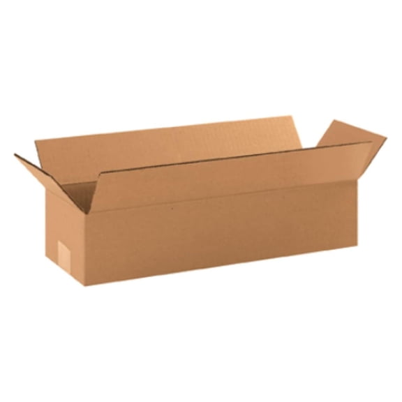 25 Pack of 18x6x4” Corrugated Cardboard Packing Shipping Mailing Moving Carton Boxes Cube