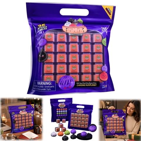 25 Pack of Dumplings Extra Mini Dumplings Squishy for Halloween Class Goodie Bags Classroom Bulk Kid Surprise Party Favors