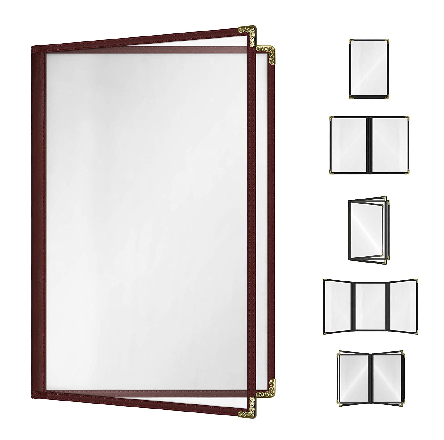 4-Pack Cafe-Style Menu Covers – 8.5