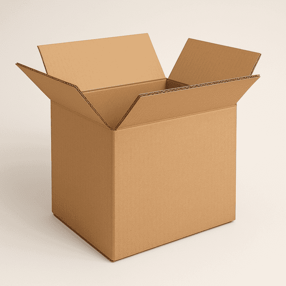 25 Pack of Heavy-Duty Double Wall Corrugated Cardboard Boxes, 14" L x 10" W x 10" H, Kraft, Shipping, Packing and Moving