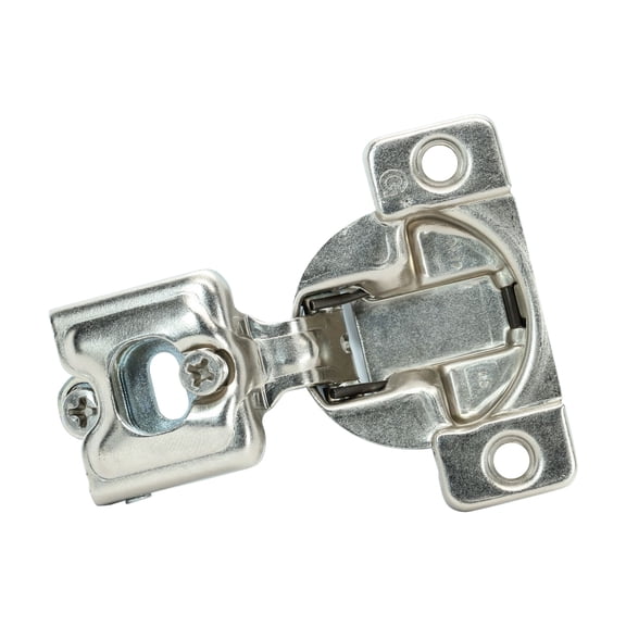 25 PackGrass 04400-15 TEC 864 Hinge, Wrap Mount 108 Degree, 3/4" Overlay, Screw-on Self Close, 45mm Boring Pattern