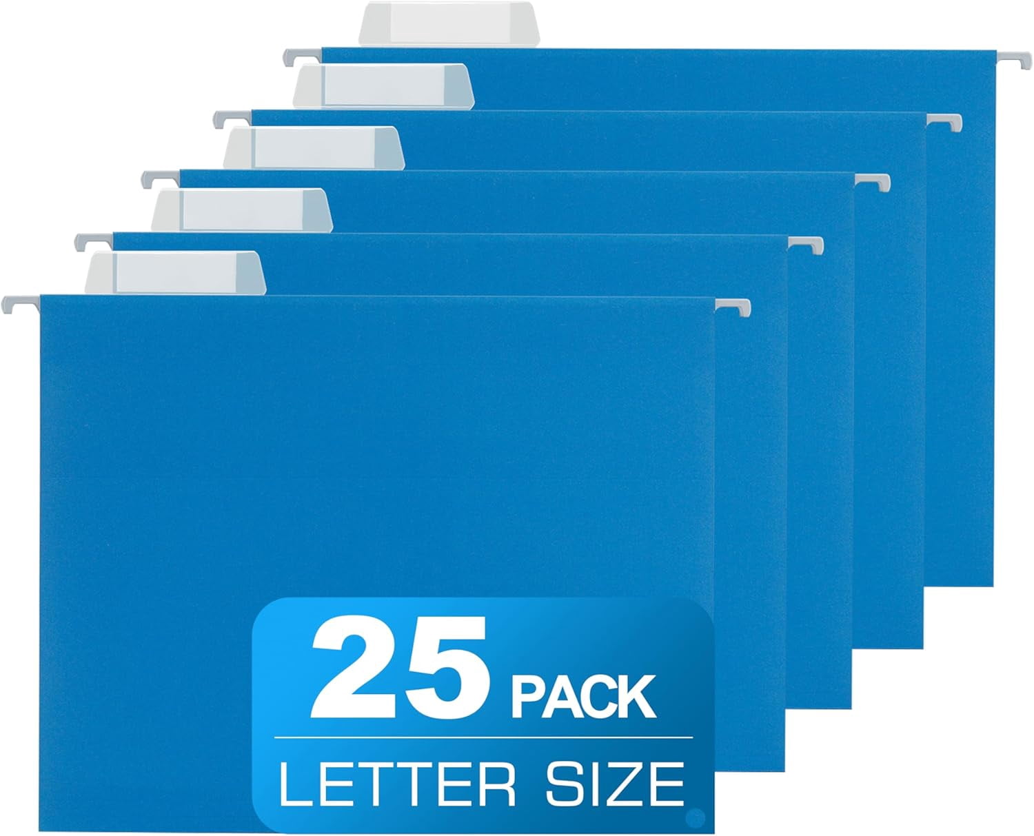 25 Packs File Folders Letter Size,Hanging File Folders,Hanging File ...