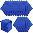 thumbnail image 1 of 25 Packs Magnetic Dry Erase Cloth, Blue Microfiber Whiteboard Eraser Reusable Washable Cleaning Cloth for Office Home, 10x10 Inch, 1 of 7