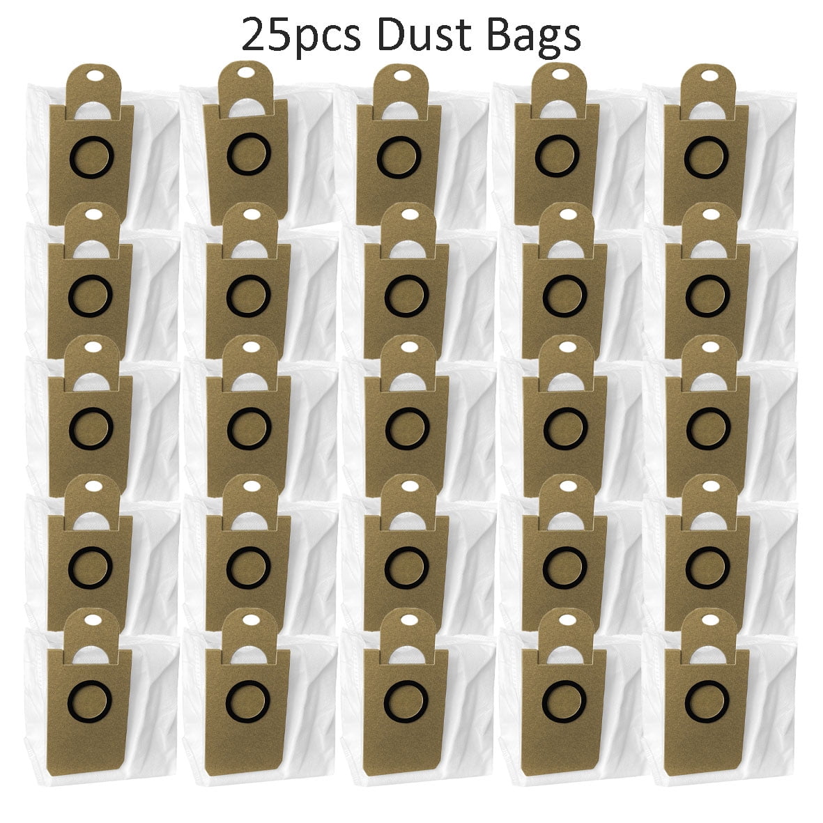 6 Pack Replacement Dust Bags For IHome AutoVac Nova Self-Empty Robot Vacuum