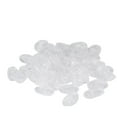 thumbnail image 1 of 25 Pair Clear Silicone Eyeglass Spectacles Nose Pad Glasses Oval Screw-in Style, 1 of 6