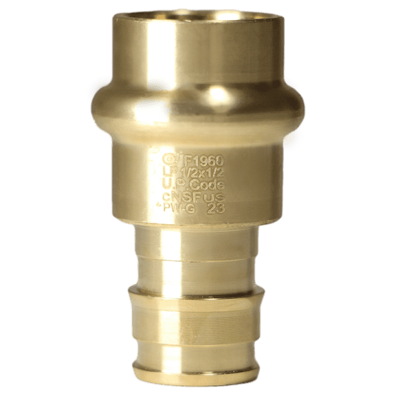 25 Pc XFITTING 1/2" Pex A x 1/2" Press Coupling, 202-4-6=25XX