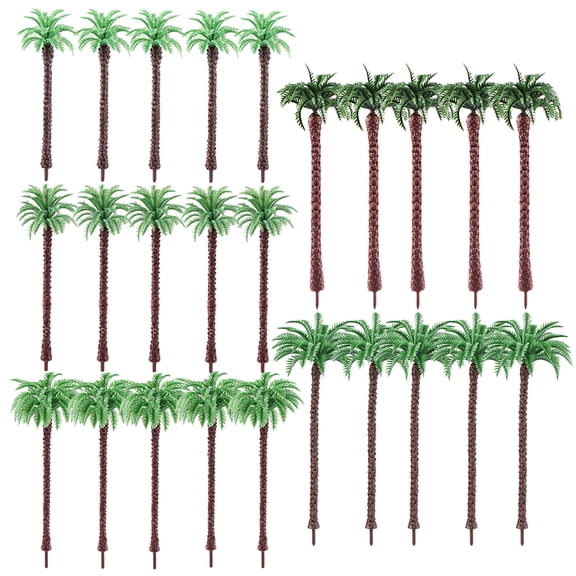 25 Pcs 1:50 1:75 1:100 1:150 1:200 Coconut Tree Model Green Colour