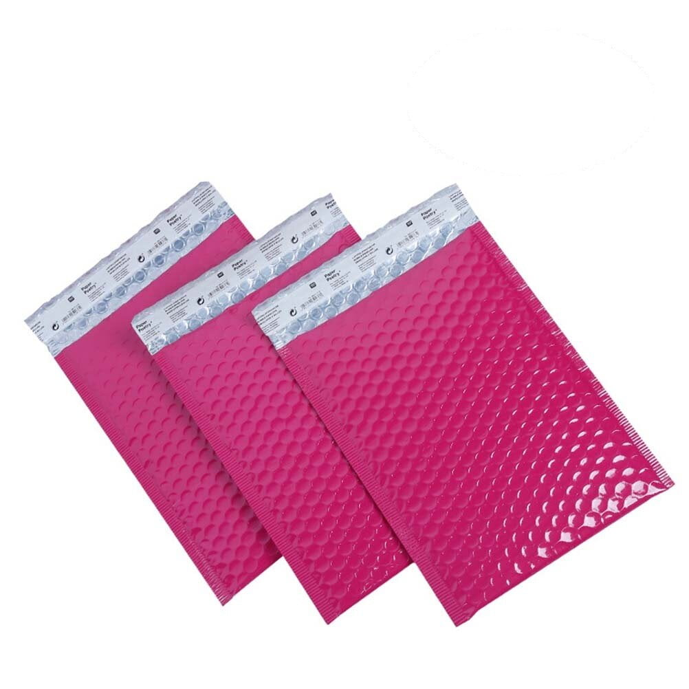25 Pcs 15*20cm Bubble Mailers Self Seal Dot Padded Envelopes Shipping
