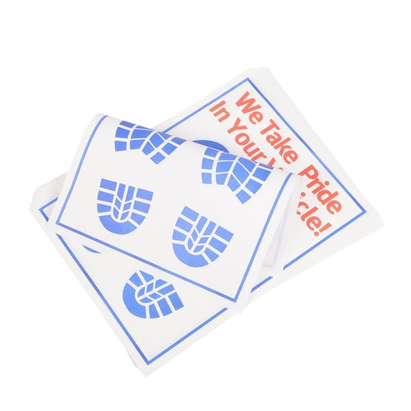 25 Pcs Automatic Floor Mat Car Floor Mat 50.00X38.00X0.10CM